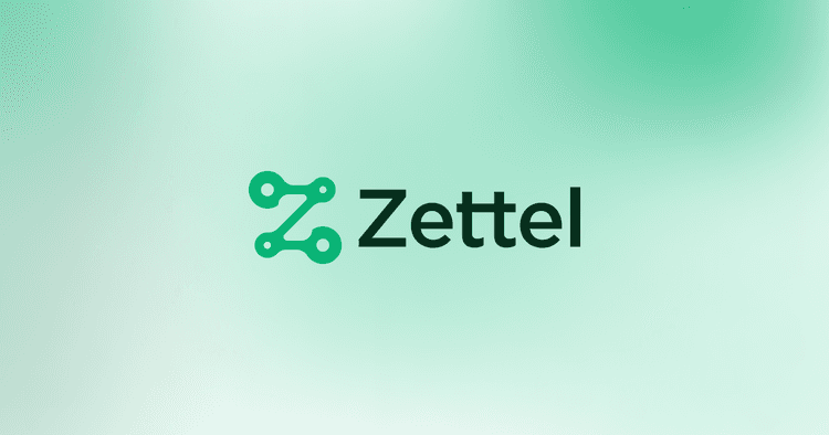 Zettel project preview showing the personalized AI curriculum platform